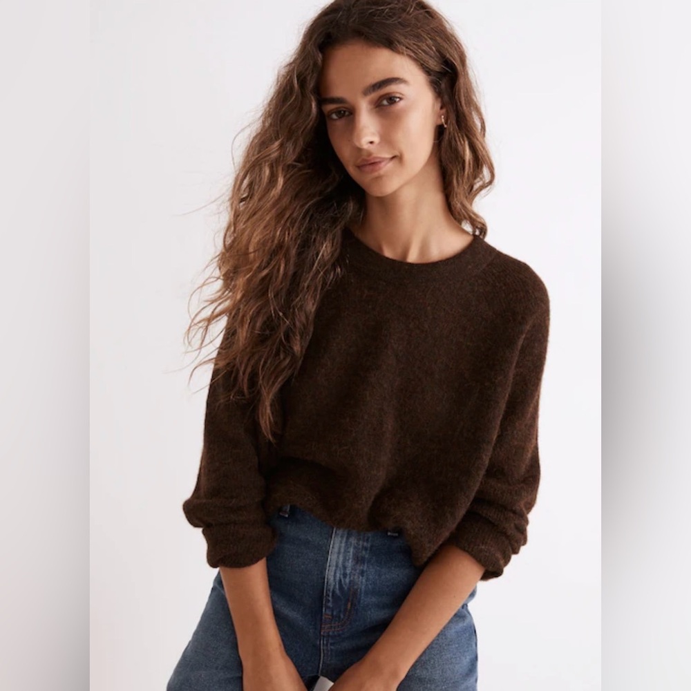 Madewell Elliston Crop Pullover Sweater